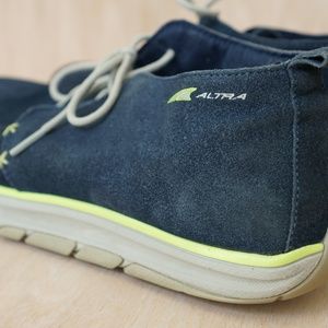 Altra Desert Blue Genuine Leather Suede Men's Casual / Walking Shoes